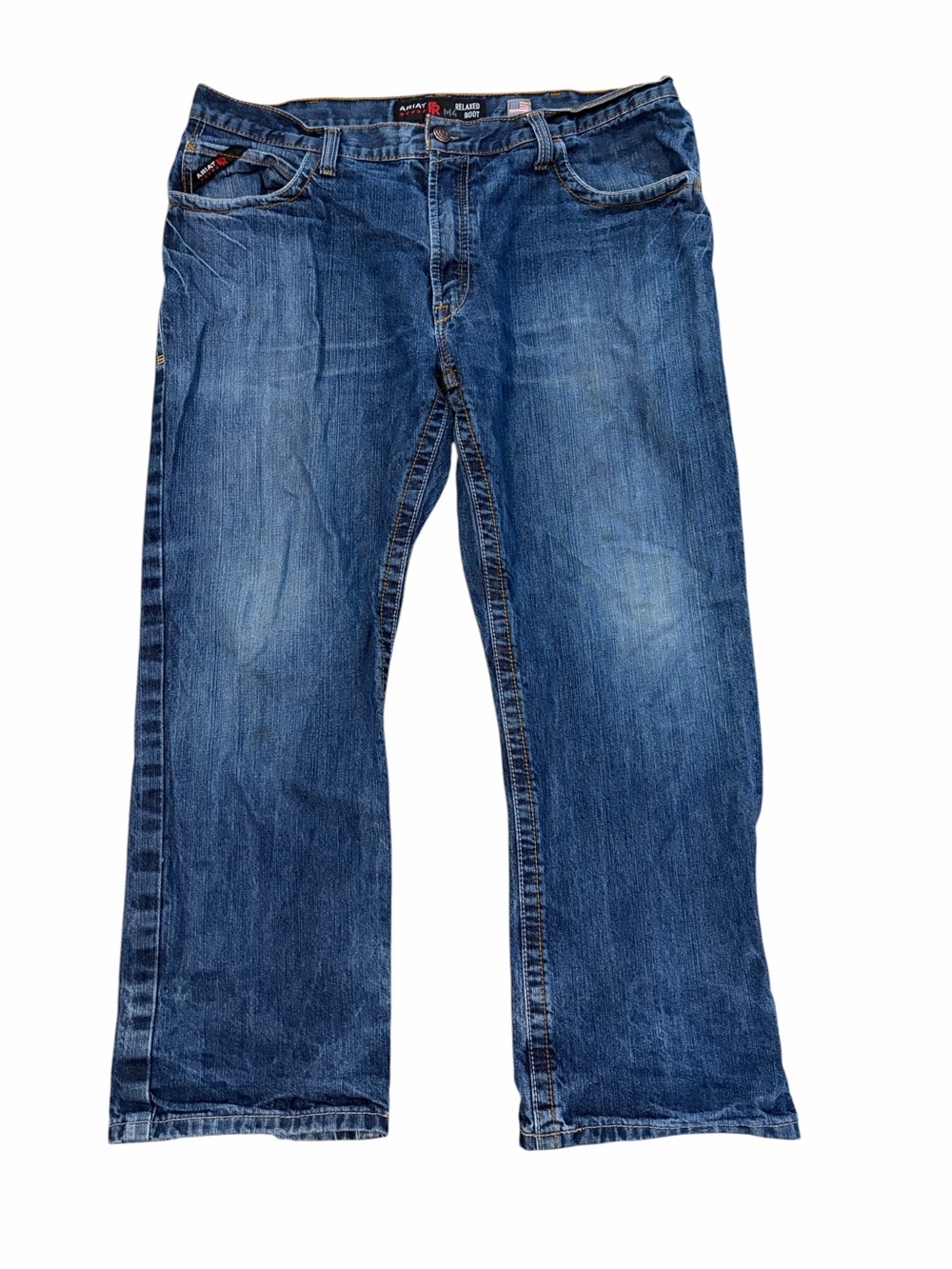 Ariat FR M4 Relaxed Boot Jeans Men’s 40x30 Fire Resistant Denim Workwear READ